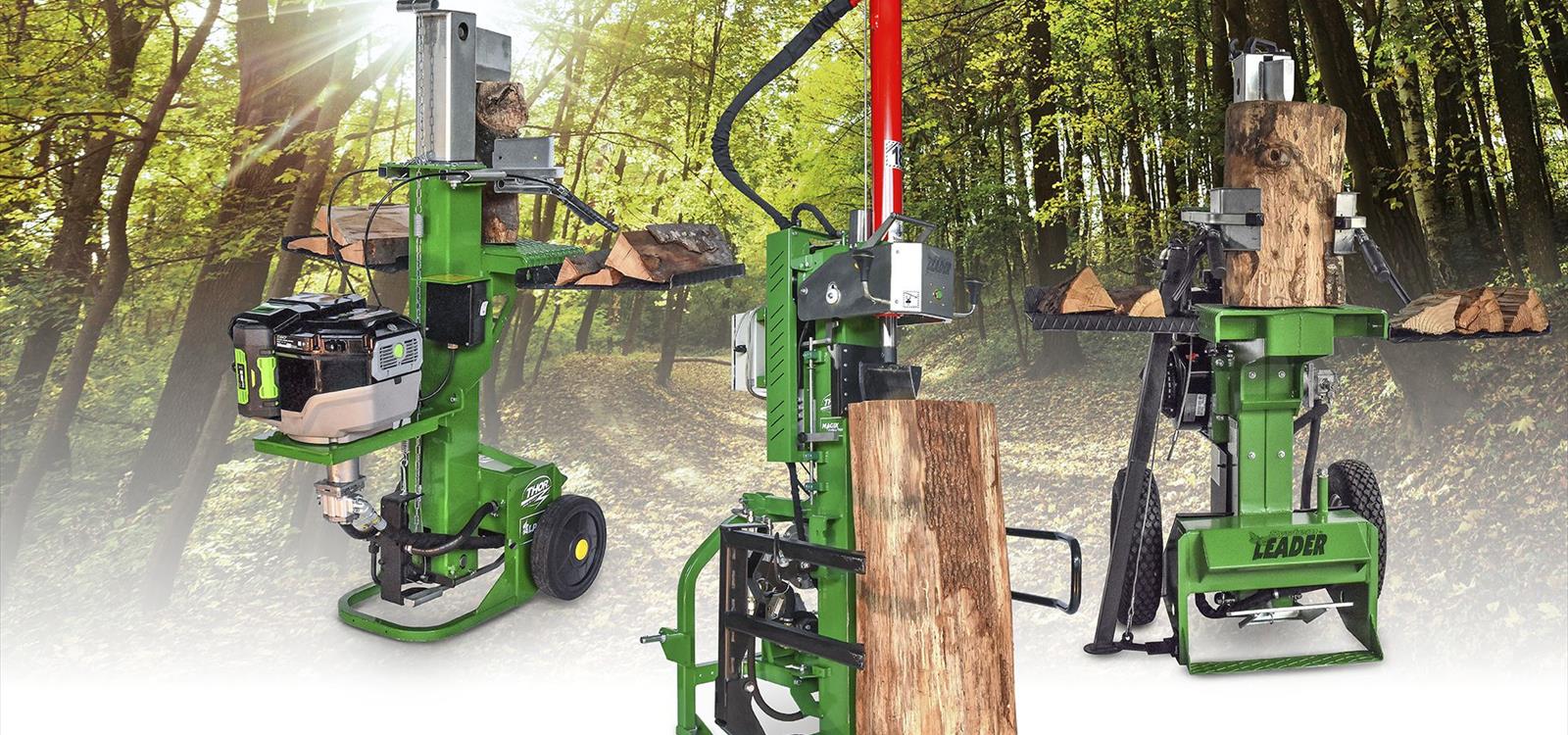 Vertical Log Splitters